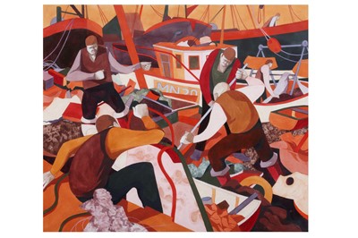 Lot 222 - GEORGE LARGE (BRITISH B. 1936)