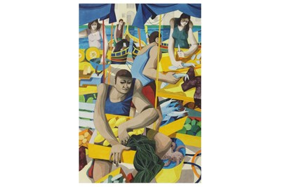 Lot 221 - GEORGE LARGE (BRITISH B. 1936)