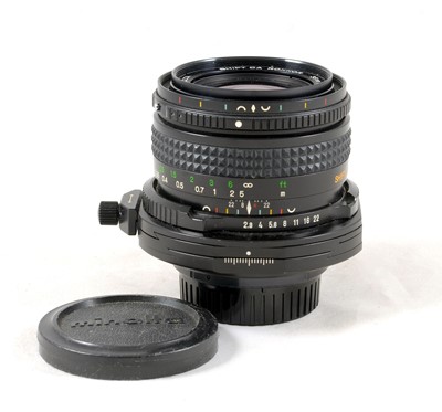 Lot 436 - A Rare Minolta 35mm f2.8 CA Shift Lens, MD Mount. Needs Attn.