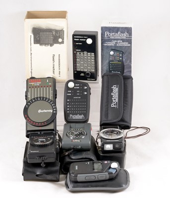 Lot 64 - Group of Flash & Other Exposure Meters.