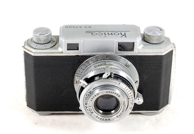 Lot 192 - Konica Rangefinder Camera with 50mm f2.8 Hexar Lens
