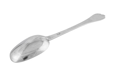 Lot 422 - A William III Britannia standard silver spoon, London 1698 by John Ladyman