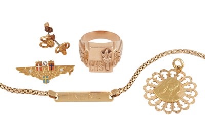 Lot 50 - A GROUP OF JEWELLERY