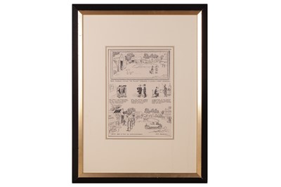Lot 120 - Bateman: The Art of Selection. original drawing
