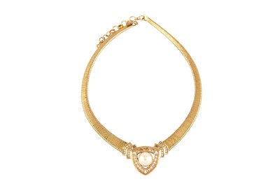 Lot 41 - A FAUX PEARL NECKLACE BY CHRISTIAN DIOR
