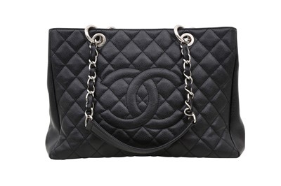 Lot 842 - Chanel Black GST Grand Shopping Tote