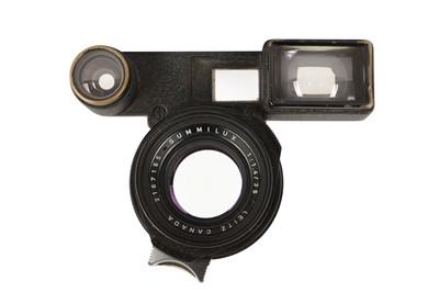 Lot 114 - A Leitz 35mm f/1.4 Summilux with Ocular Attachment (M3)