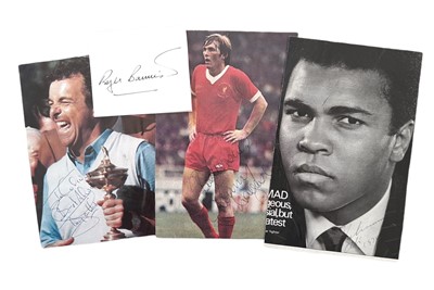Lot 34 - Autograph Collection.- Sport Champions