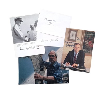 Lot 25 - Autograph Collection.- Miscellaneous