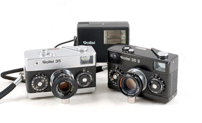 Lot 575 - Rollei 35 & 35S Compact Cameras.