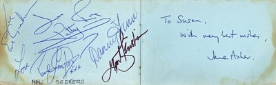 Lot 20 - Autograph Albums.- Miscellaneous