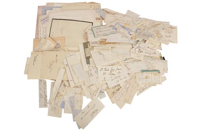 Lot 23 - Autograph Collection.- Clipped Signatures and Short Notes