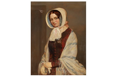 Lot 129 - CIRCLE OF GEORGE PETER ALEXANDER HEALY (AMERICAN 1813-1894)