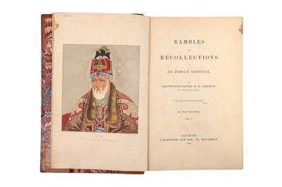 Lot 500 - RAMBLES AND RECOLLECTIONS (VOLS. I AND II)