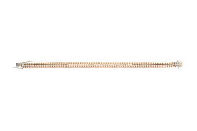Lot 184 - A diamond bracelet