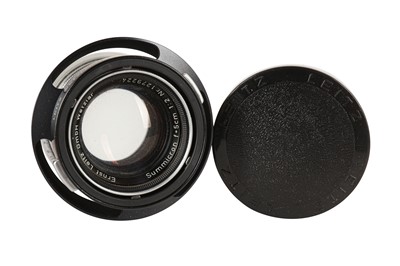 Lot 217 - A Leitz 5cm f/2 Collapsible Summicron Lens