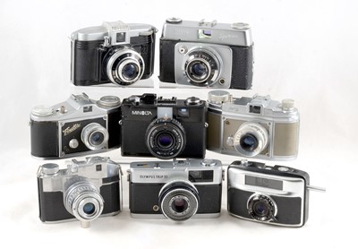 Lot 474 - Minolta Hi-Matic G2 & Other Compact Cameras.