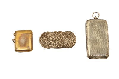 Lot 1173 - A VICTORIAN STERLING SILVER SNUFF BOX, BIRMINGHAM 1864 BY GEORGE AND MARY WHEELER