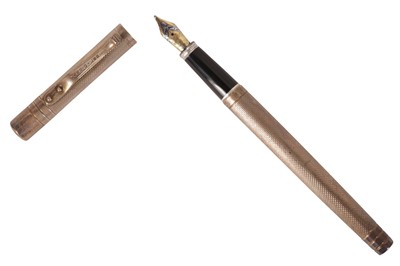Lot 113 - A YARD O LED VICEROY SILVER FOUNTAIN PEN
