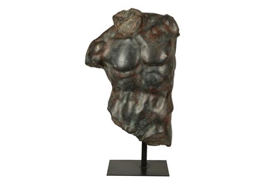 Lot 231 - PURE WHITE LINES, AN ALESANDRO TORSO ON STAND