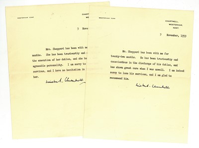 Lot 237 - Churchill (Winston)