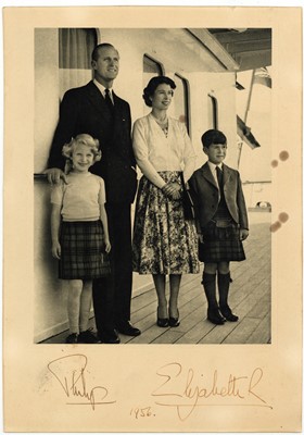 Lot 322 - Elizabeth II, Queen & Prince Philip