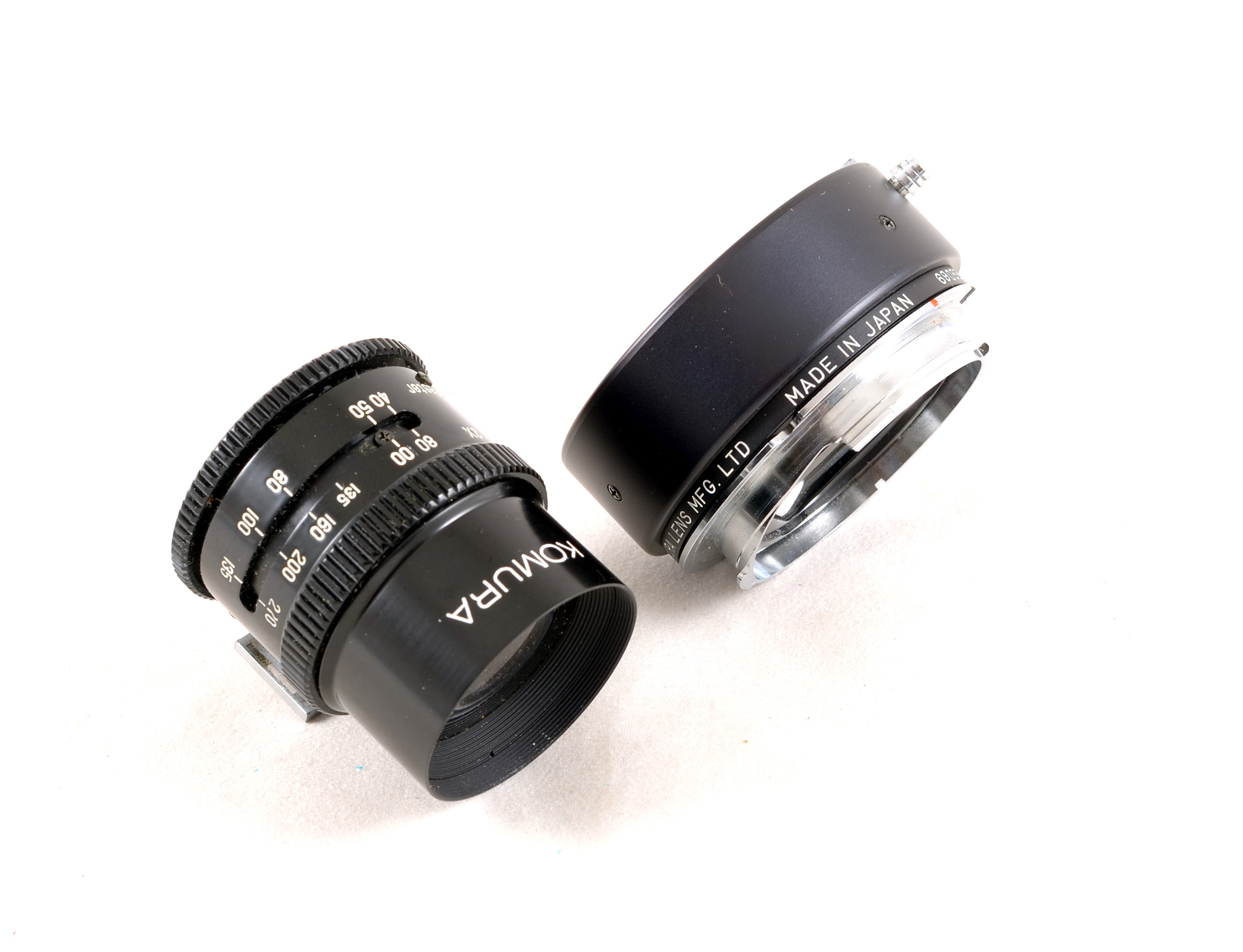 KOMURA TELEMORE95 テレコンバーター 付属品セット Lot 235 - A Rare Komura Telemore 95 x2 Converter Set