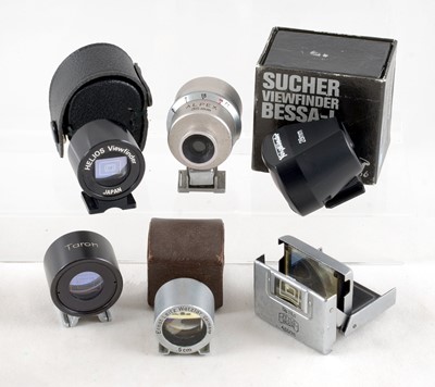Lot 188 - A Group of Leica, Voigtlander, Zeiss & Other Viewfinders.