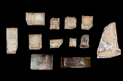 Lot 182 - A Collection of Leitz Printing Blocks