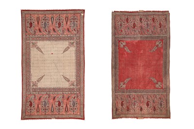 Lot 594 - TWO KALAMKARI HANGINGS