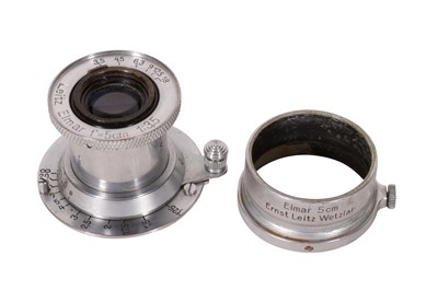 Lot 219 - A Leitz 5cm f/3.5 Elmar