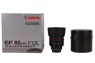 Lot 472 - A Canon 85mm f/1.2 EF L USM Lens