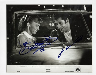 Lot 74 - Grease.- Olivia Newton-John & John Travolta