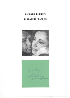 Lot 101 - Taylor (Elizabeth) & Richard Burton