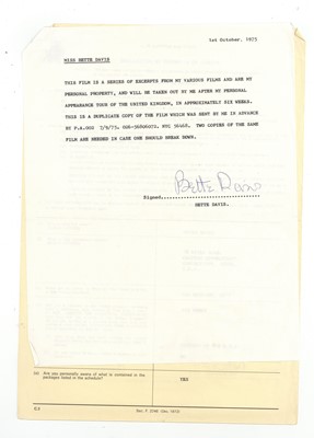 Lot 64 - Davis (Bette)