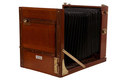Lot 20 - A Whole Plate Gandolfi Studio Tailboard Camera