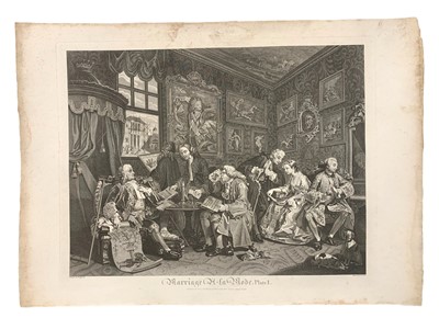 Lot 153 - Hogarth (William) & Cook (T. engraver) Marriage A-la-Mode