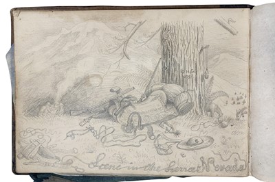 Lot 206 - California Gold Rush.- Bruff (Joseph Goldsborough) & Gatliff (W. H., ‘M. D.’) Sketchbook artists