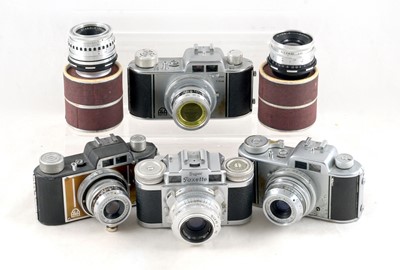 Lot 548 - AKA Akarelle & Akarette Cameras & Lenses.