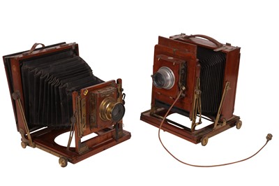 Lot 12 - A Thornton Pickard Special Ruby Half Plate Field Camera