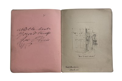 Lot 11 - Autograph Album.- Vaudeville Interest