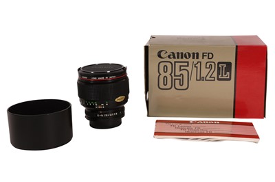 Lot 480 - A Canon FD 85mm f/1.2 L Lens