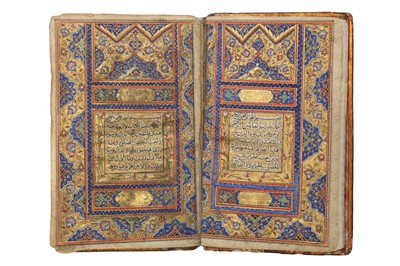 Lot 417 - A MINIATURE SAFAVID QUR’AN