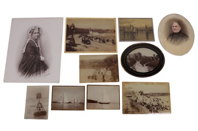 Lot 407 - A Selection of Photographs on Glass