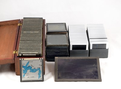 Lot 600 - A Quantity of Magic Lantern & 6x6 Slides, inc Mountaineering.