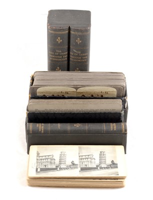 Lot 620 - Underwood & Underwood Lucerne, Holy Land & Other Stereo Cards.