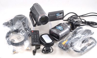 Lot 349 - Panasonic 3D Video Camera Outfit.