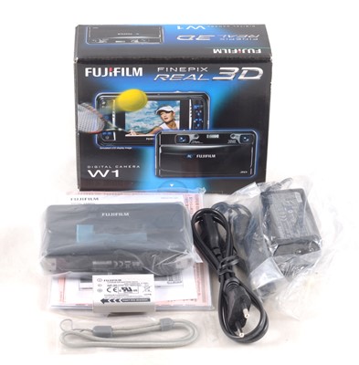 Lot 344 - Fuji Real 3D W1 Digital Stereo Camera, New, Old Stock.