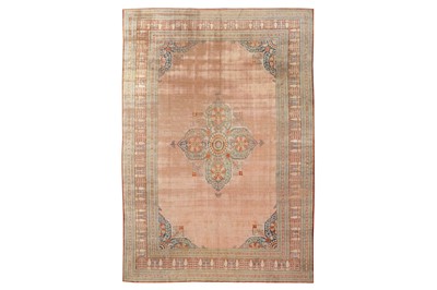 Lot 88 - A VERY FINE ANTIQUE SILK TABRIZ CARPET, NORTH-WEST PERSIA