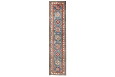 Lot 23 - A FINE RUNNER OF CAUCASIAN DESIGN